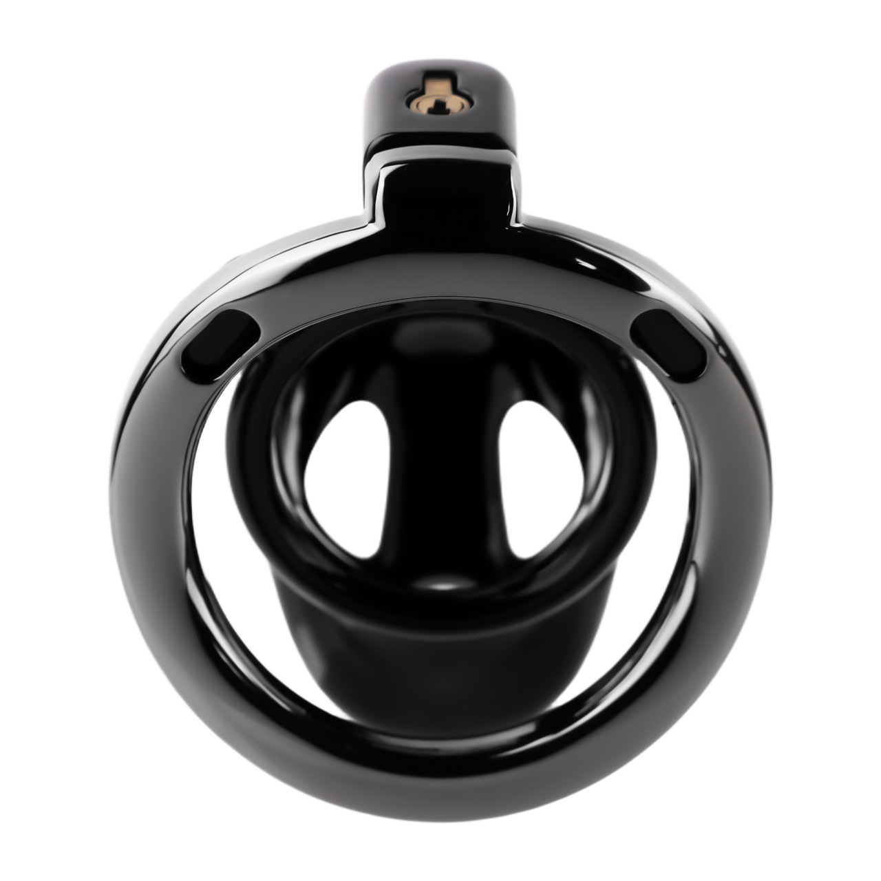 Resin & Aluminum Alloy Ventilated Cobra Chastity Cage