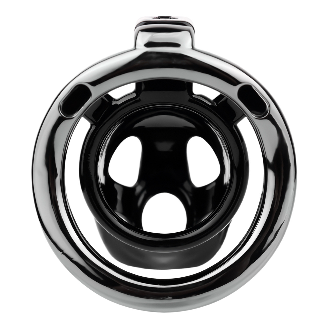 Resin & Aluminum Alloy Ventilated Cobra Chastity Cage