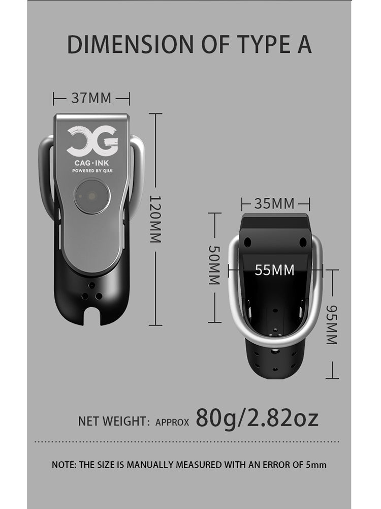 Cellmate2 Remote Electric Shock Male Chastity Device - InvertedChastity