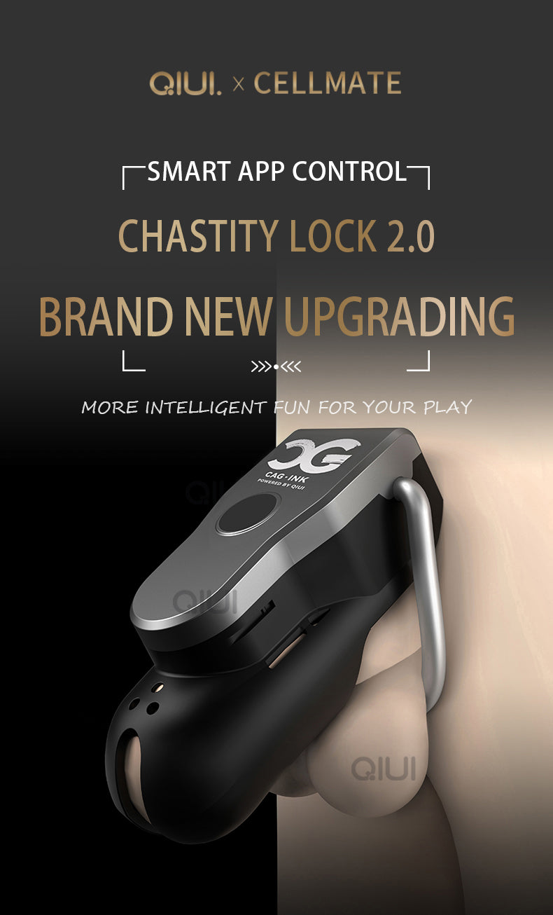 Cellmate2 Remote Electric Shock Male Chastity Device - InvertedChastity