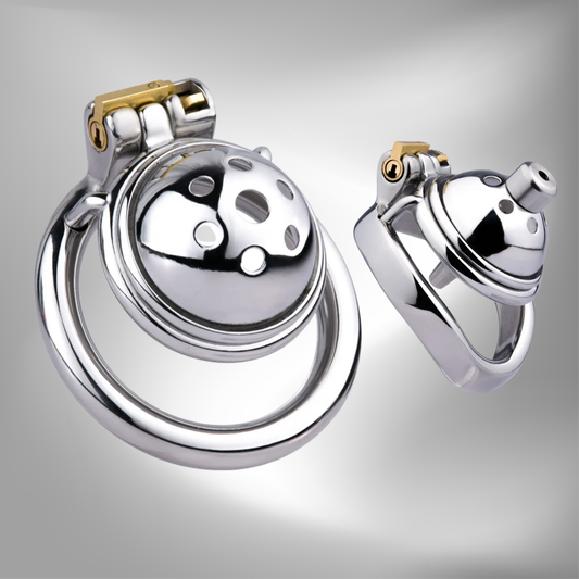 Super Small Chastity Cage with Detachable Metal Catheter