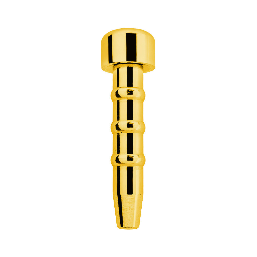 Gold Sunflower Tiny Chastity Cage Small Metal CockCage For Men Sissy Gay