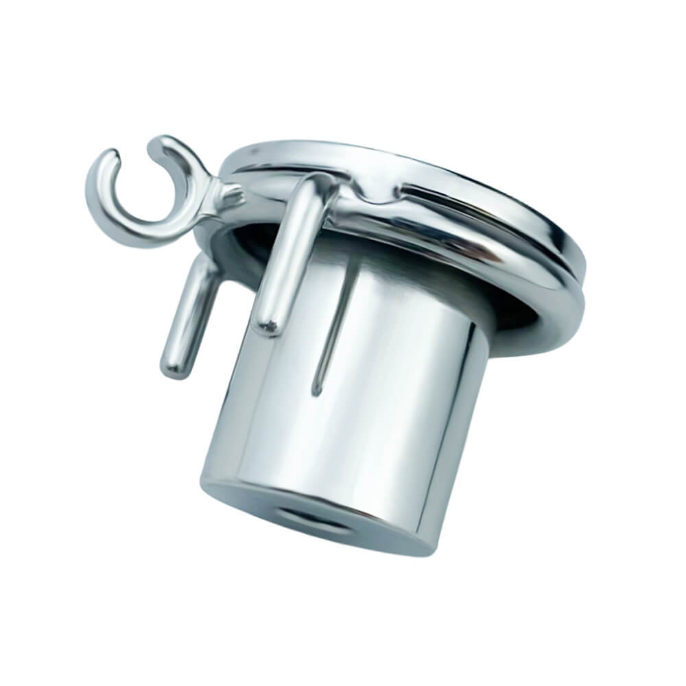 metal inverted chastity cage small negative cock cage with metal catheter tube for men and sissy