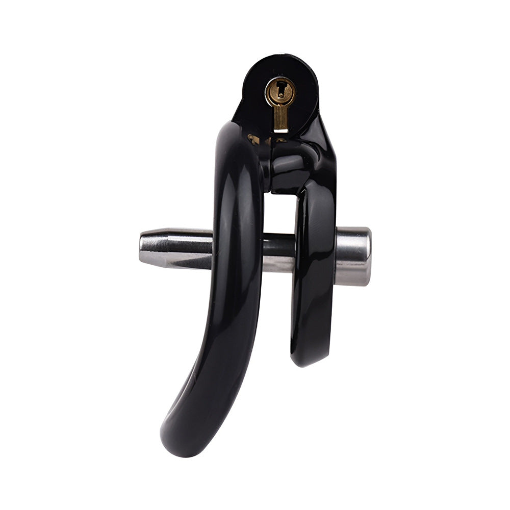 NEW Resin Flat Chastity Cage Belt with Metal Catheter-InvertedChastity