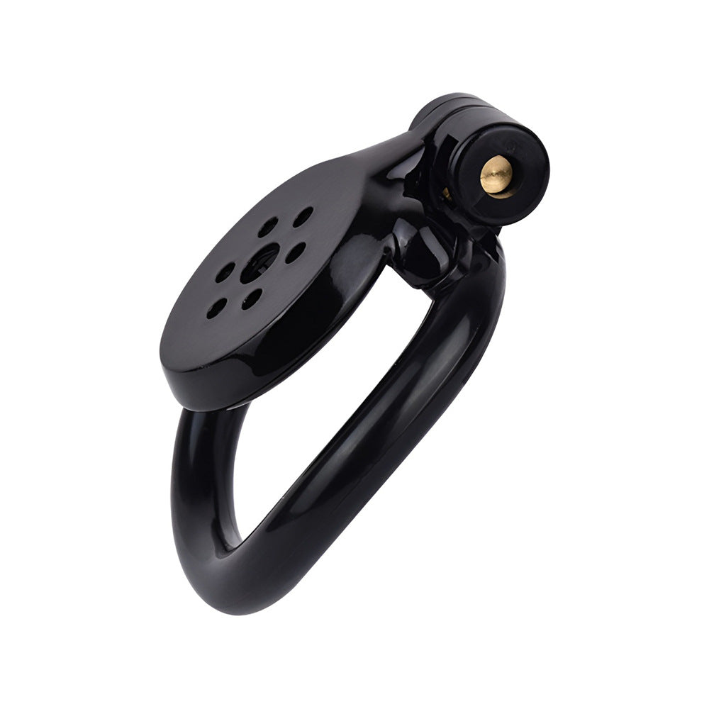 NEW Resin Flat Chastity Cage Belt with Metal Catheter-InvertedChastity