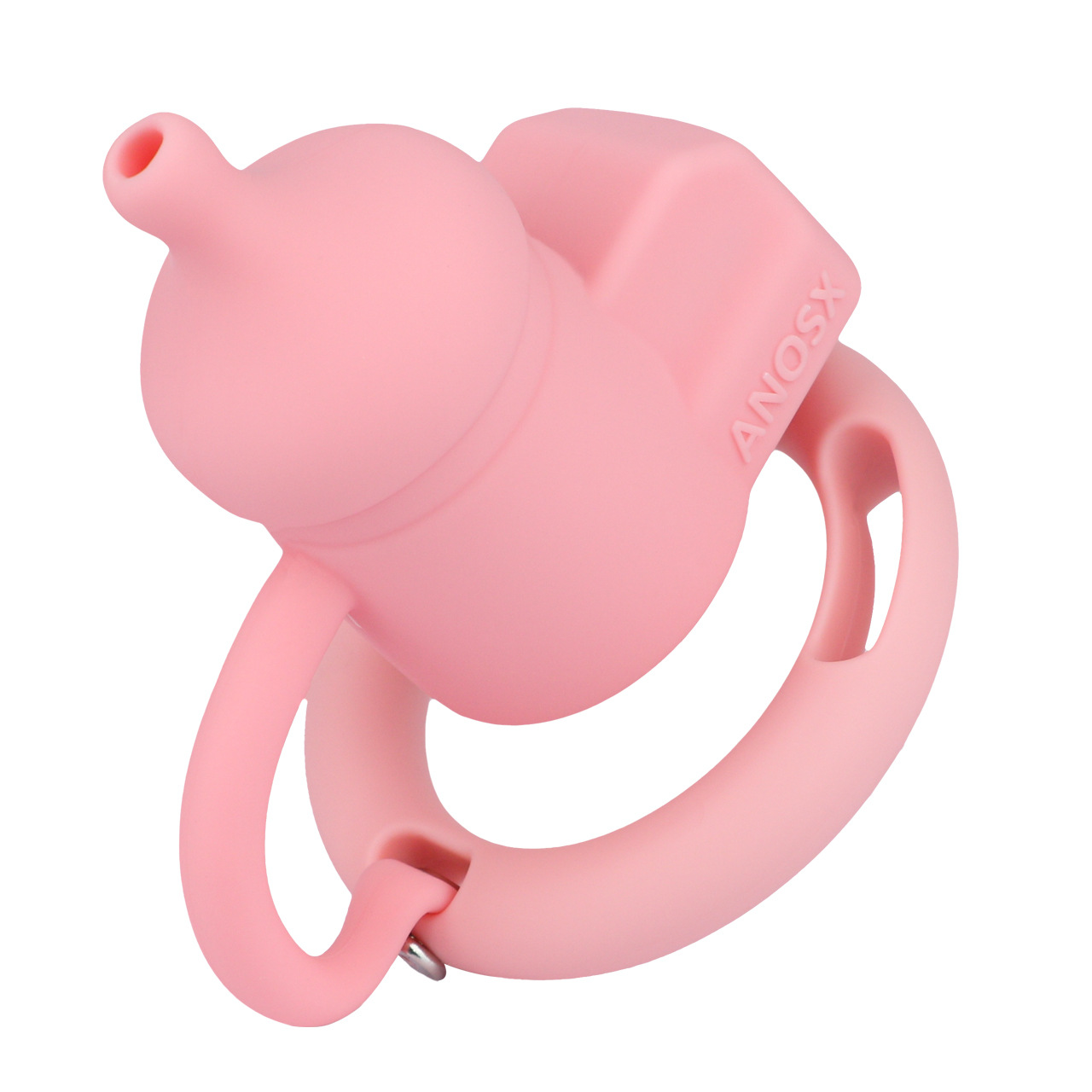 Silicone Baby Bottle Chastity Cage Soft Touch Comfy Cock Lock for Men and Sissy