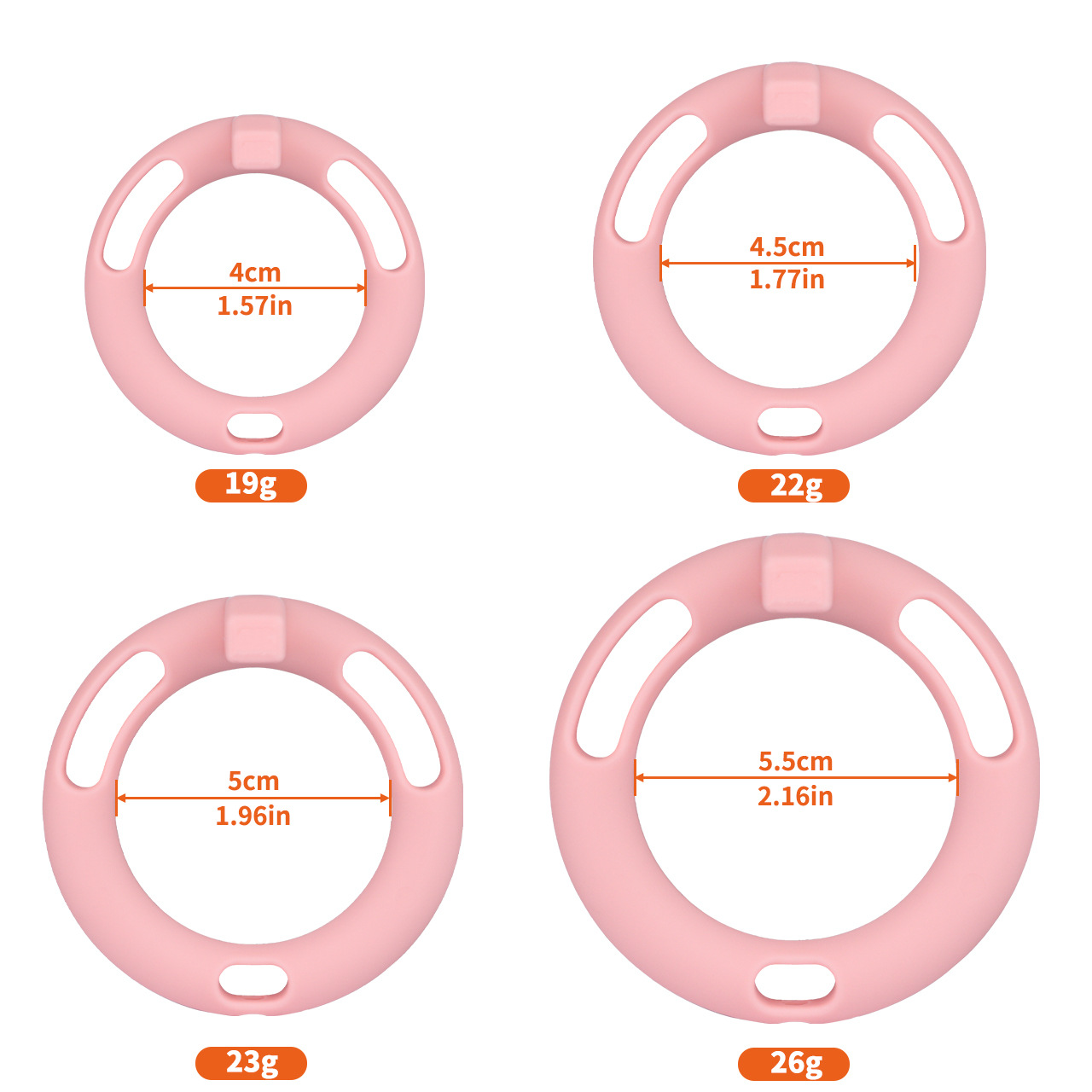 Silicone Baby Bottle Chastity Cage Soft Touch Comfy Cock Lock for Men and Sissy