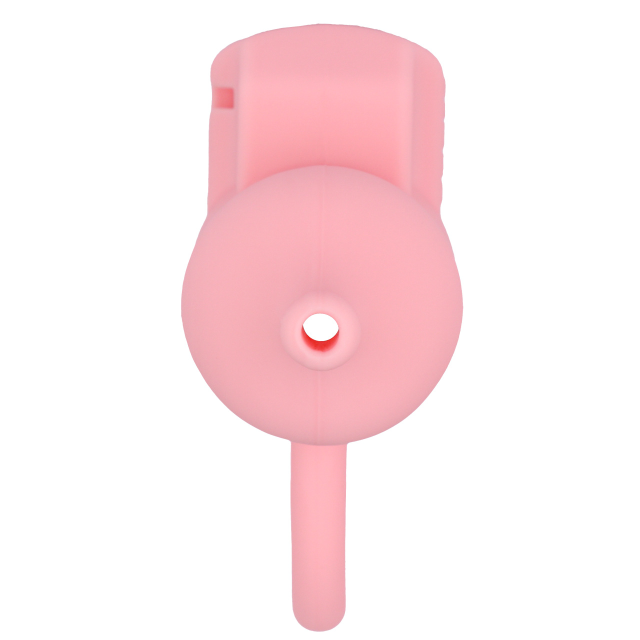 Silicone Baby Bottle Chastity Cage Soft Touch Comfy Cock Lock for Men and Sissy