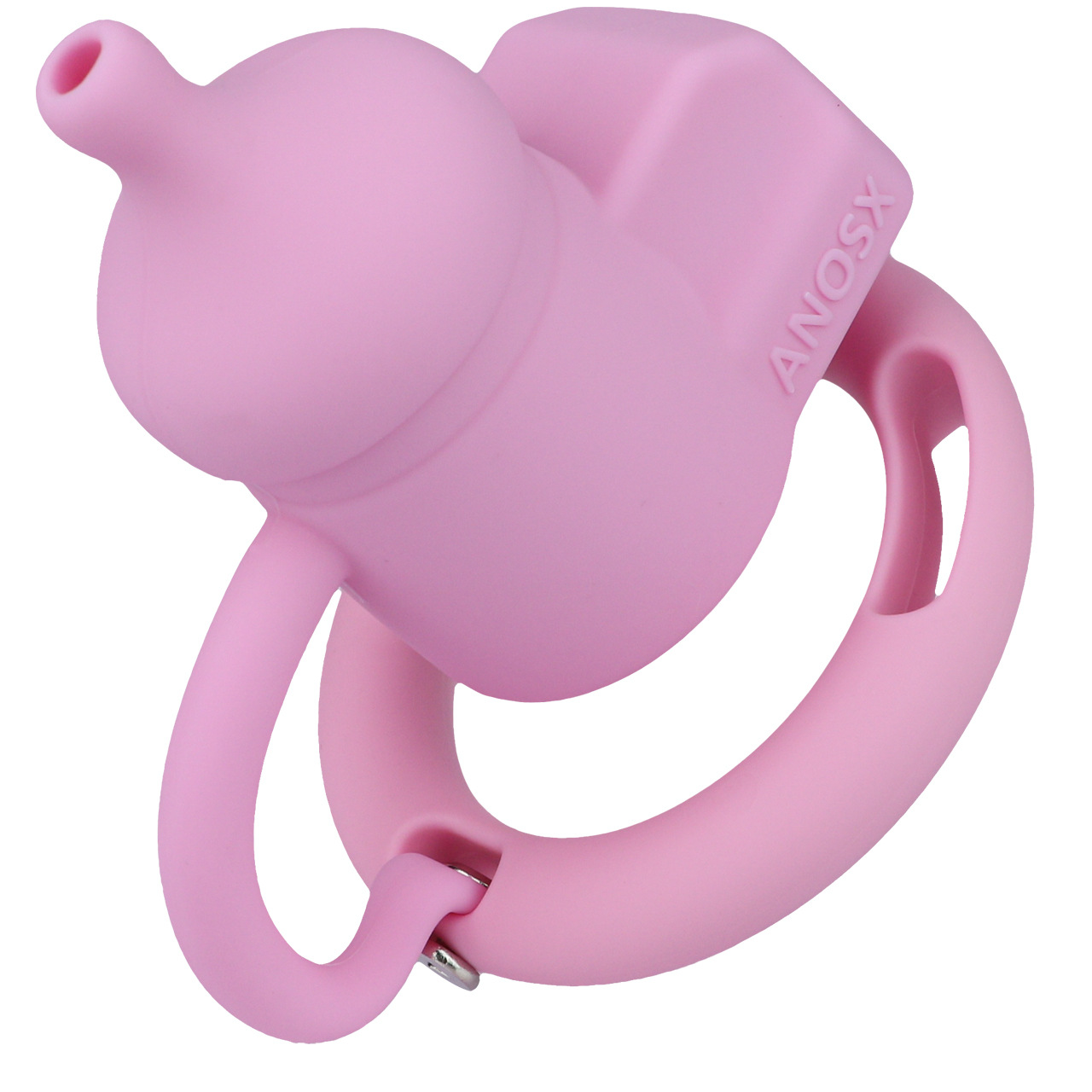 Silicone Baby Bottle Chastity Cage Soft Touch Comfy Cock Lock for Men and Sissy
