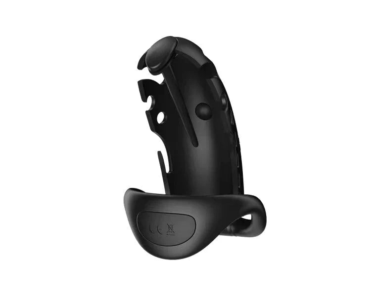 Wireless Remote Electric Shock Male Chastity Cage Device Vibrating Sex Punishment