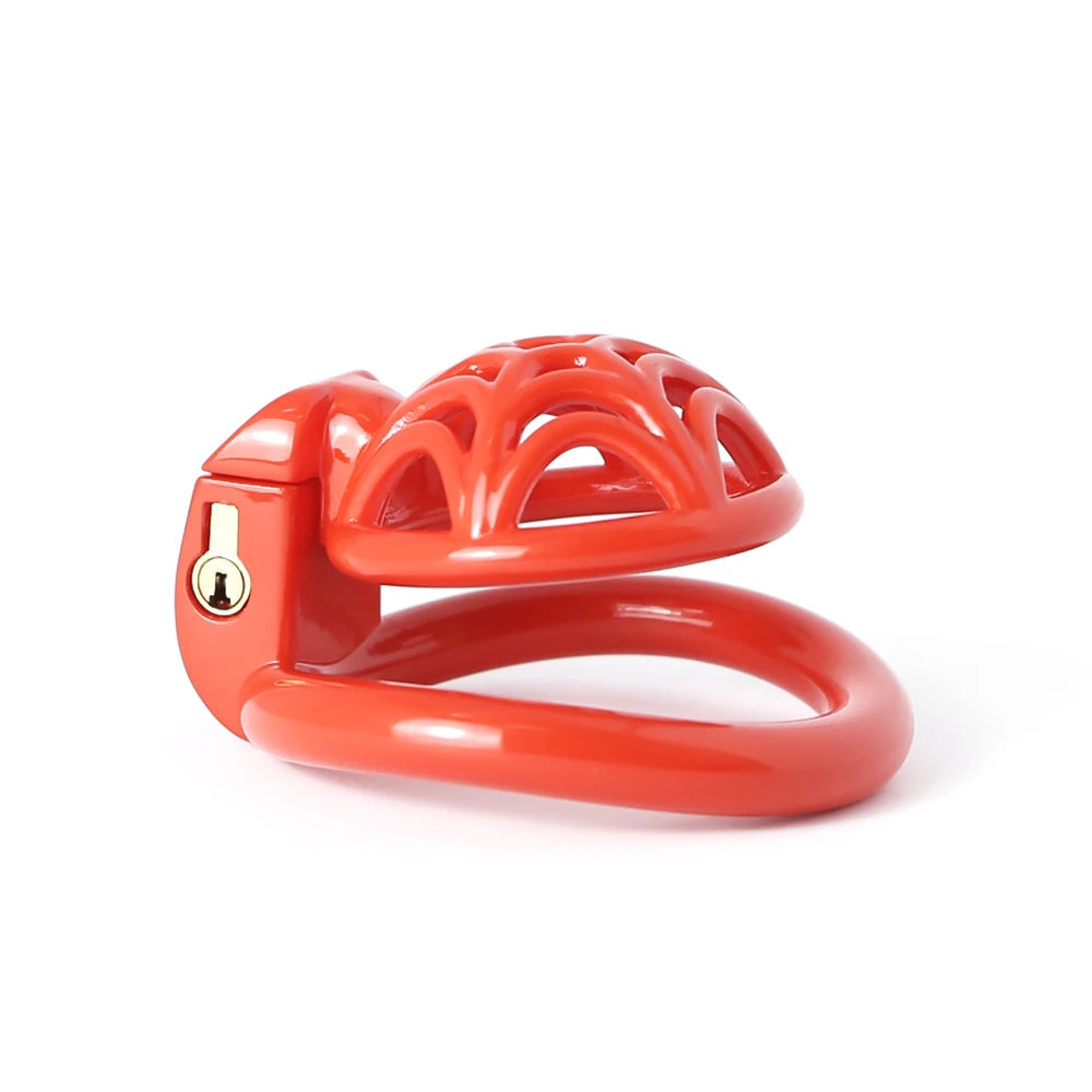 Micro Superlight 3D Printed Resin Spidernet Chastity Cage