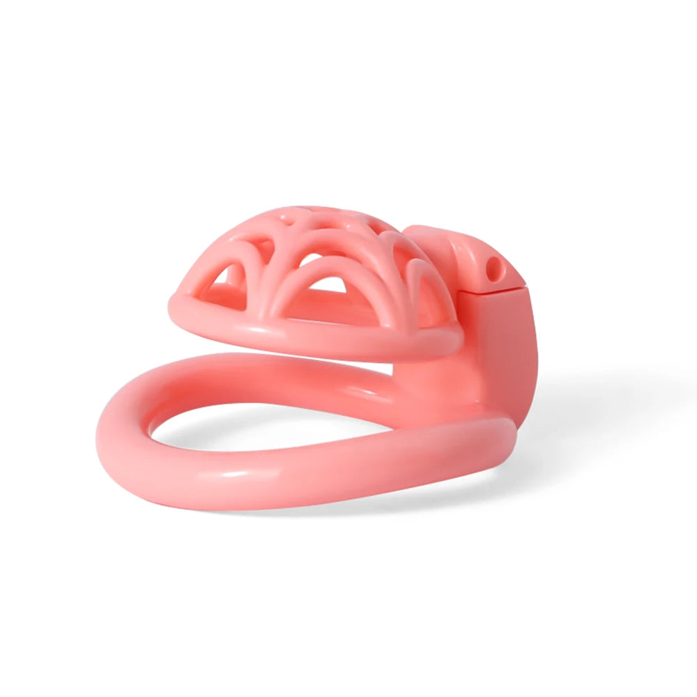 Micro Superlight 3D Printed Resin Spidernet Chastity Cage