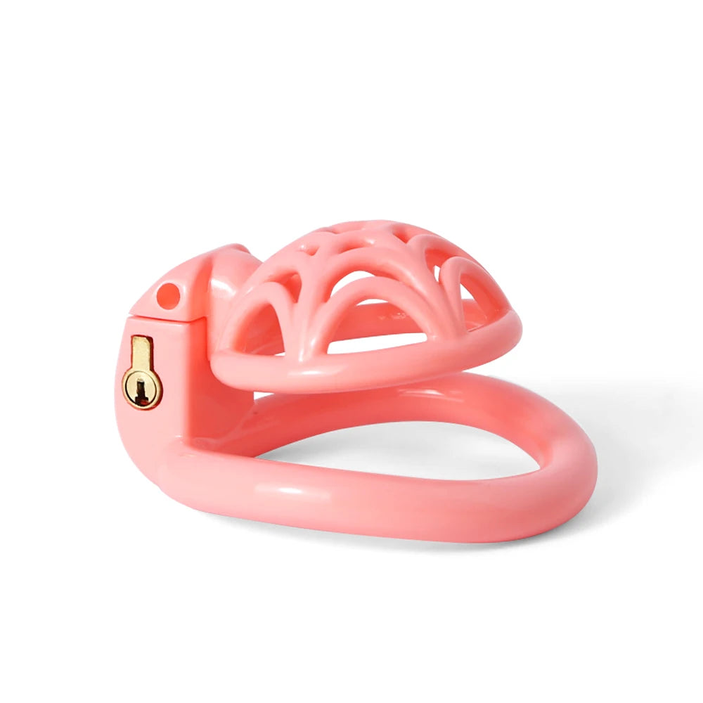 Micro Superlight 3D Printed Resin Spidernet Chastity Cage
