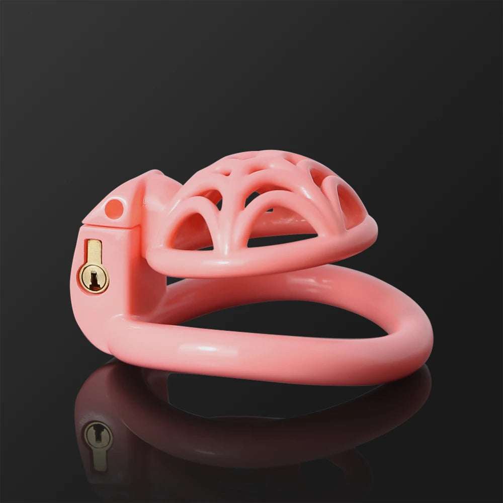 Micro Superlight 3D Printed Resin Spidernet Chastity Cage