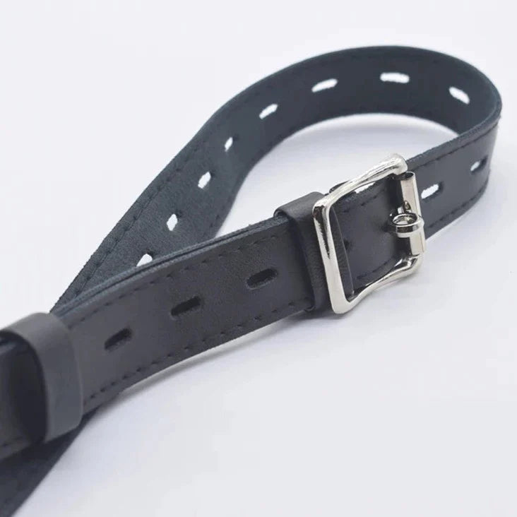 Small Flat Chastity Cage with Metal Catheter Urethral Sounding Tube