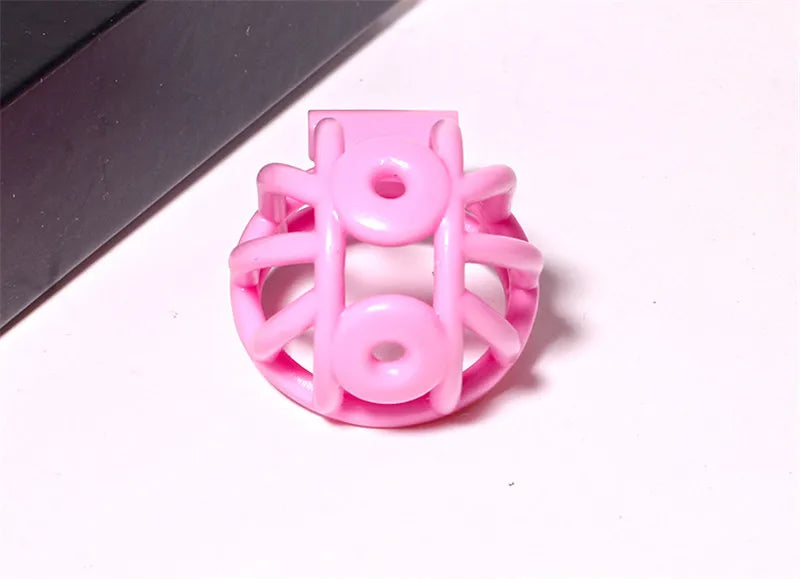3D Printed PA Prince Albert Chastity Cage with 4 Rings