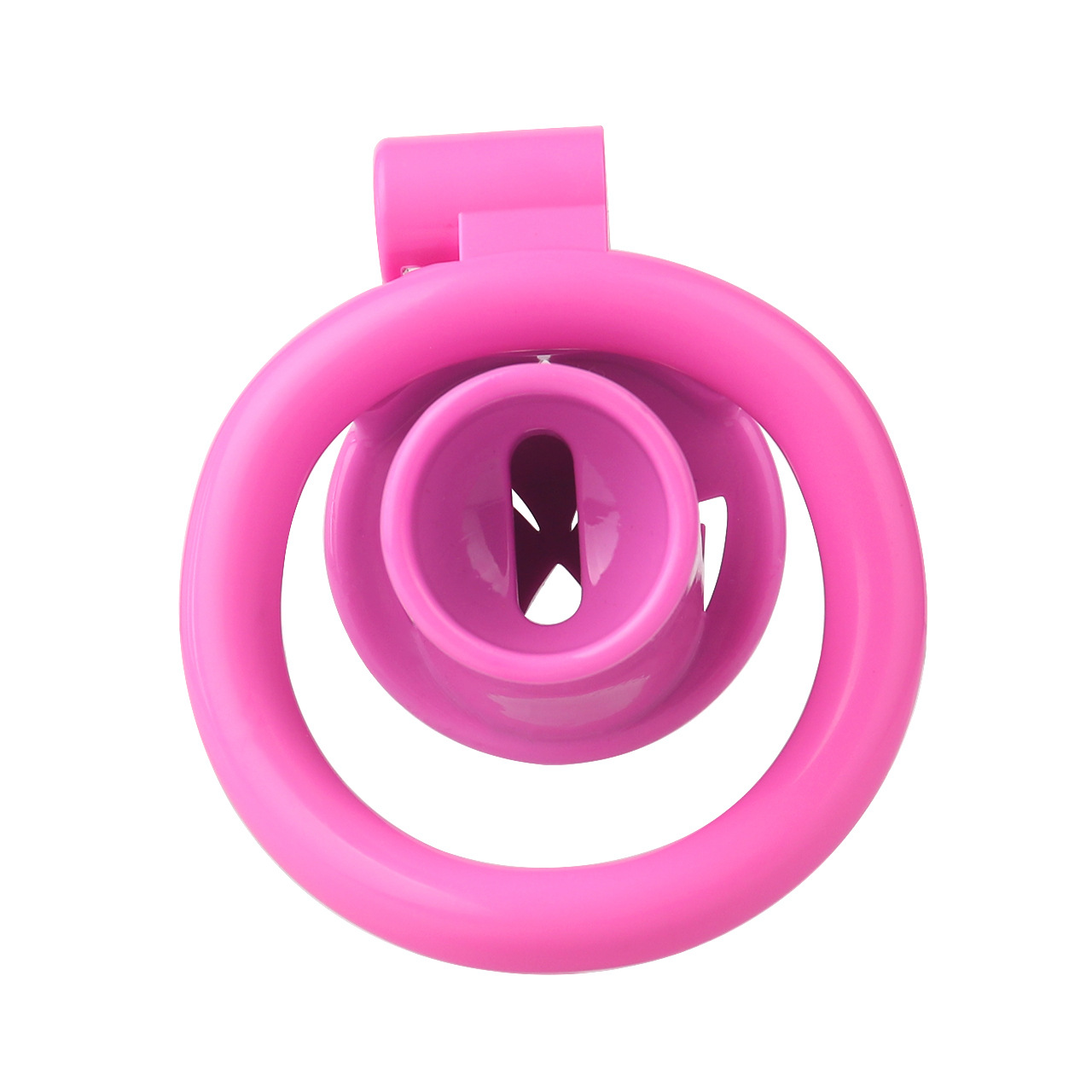 Maple Leaf Tiny Inverted Chastity Cage Small Negative Chastity Device For Men with Belt