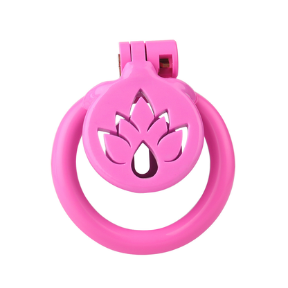 Maple Leaf Tiny Inverted Chastity Cage Small Negative Chastity Device For Men with Belt