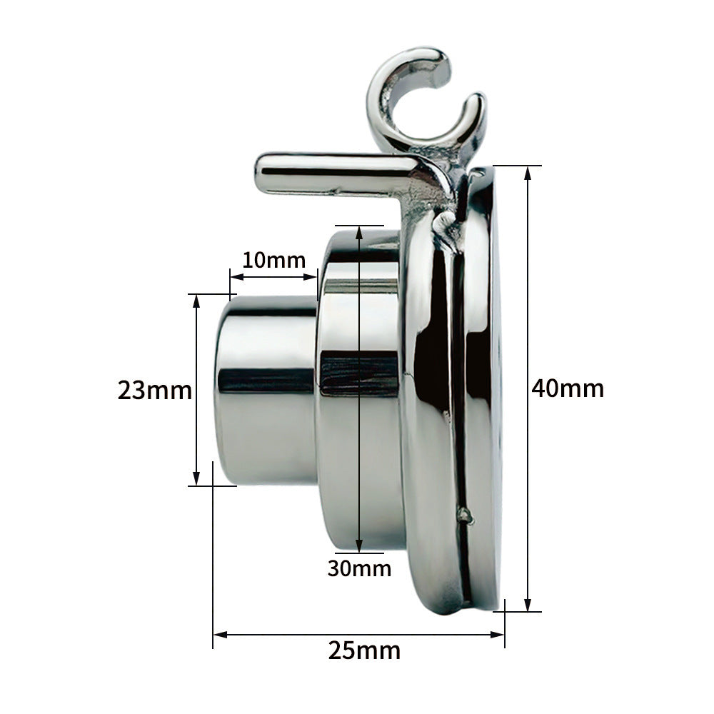 Micro Inverted Chastity Cage Tiny Flat Negative Cock Cage For Discreet Wear Male Chastity Device
