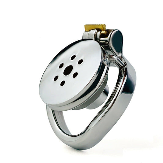 Micro Inverted Chastity Cage Tiny Flat Negative Cock Cage For Discreet Wear Male Chastity Device