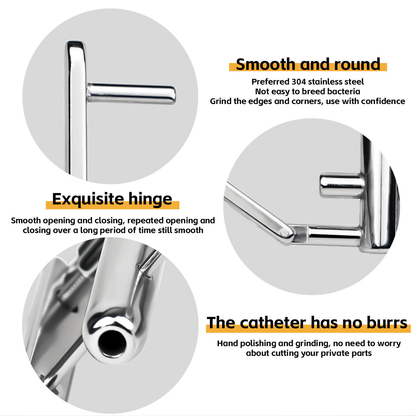 Double-Sided PA Lock Piercing Clamp – Painless Prince Albert Hole Puncher