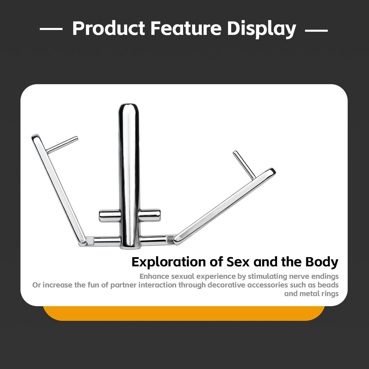 Double-Sided PA Lock Piercing Clamp – Painless Prince Albert Hole Puncher