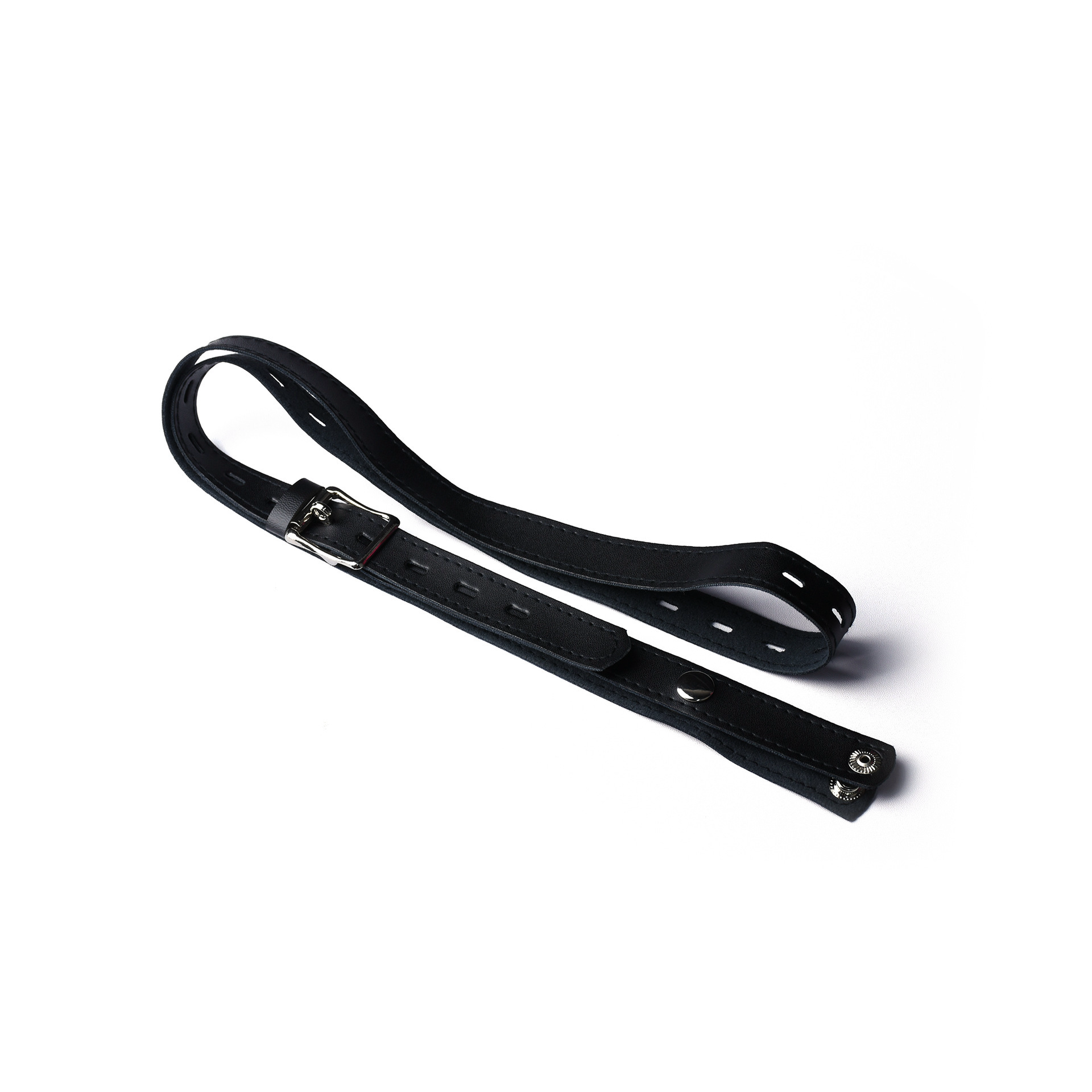 Adjustable PU Leather Belt for Chastity Cage Faux Leather Strap for Male Cockcages 