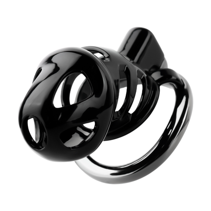 Resin & Aluminum Alloy Ventilated Cobra Chastity Cage