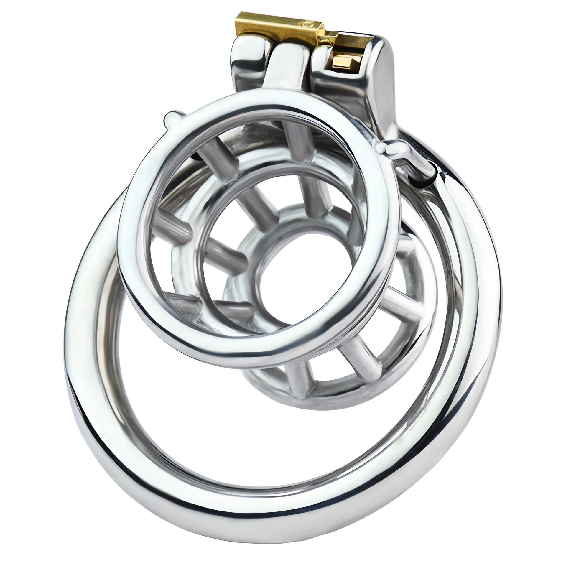 Metal Inverted Chastity Cage Stainless Steel Negative Chastity Device ...