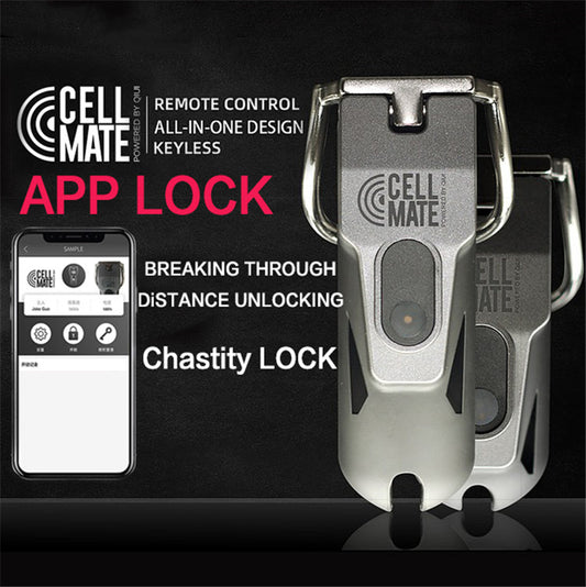 Cellmate2 Remote Electric Shock Male Chastity Device - InvertedChastity