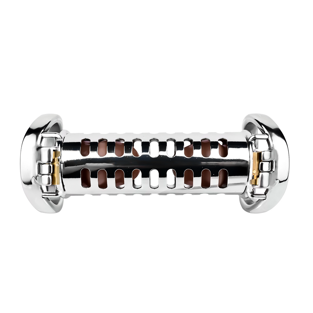 Stainless Steel Dual Cock Cage for Gay Couples’ BDSM Play Chastity Training Tool