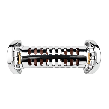 Stainless Steel Dual Cock Cage for Gay Couples’ BDSM Play Chastity Training Tool