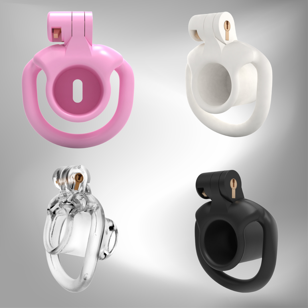 Tiny Inverted Chastity Cage Resin Negative Cock Cage Sissy BDSM Training device