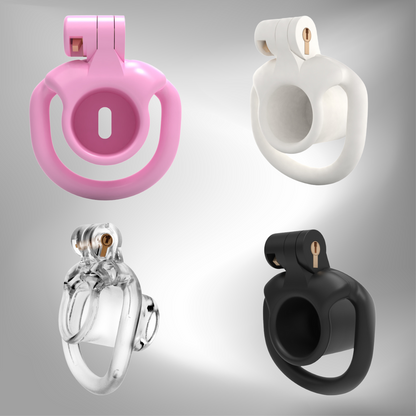 Tiny Inverted Chastity Cage Resin Negative Cock Cage Sissy BDSM Training device