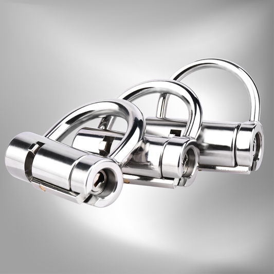 Stainless Steel Prince Albert Chastity Lock