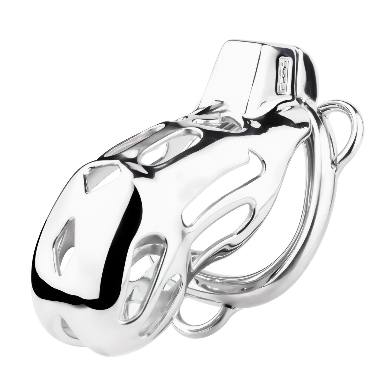 Breathable Metal Cobra Chastity Cage with Strap and Anal Plug male chastity device bdsm cock lock sex toy for men