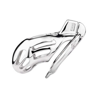 Breathable Metal Cobra Chastity Cage with Strap and Anal Plug male chastity device bdsm cock lock sex toy for men