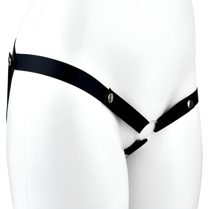 3-Way Elastic Nylon Strap for Chastity Cage