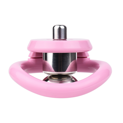 Flat Inverted Chastity Cage with Strap Small Negative Cock Cage in Multicolor