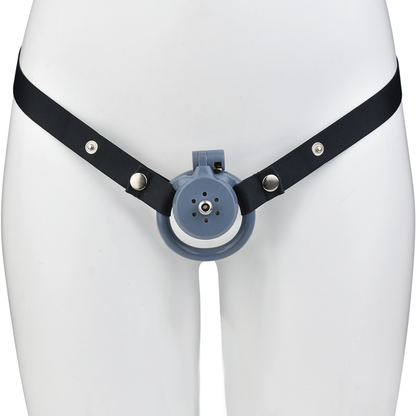 Flat Inverted Chastity Cage with Strap Small Negative Cock Cage in Multicolor