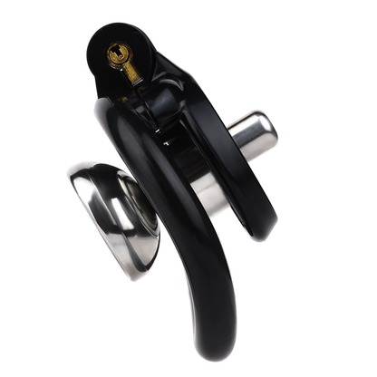 Flat Inverted Chastity Cage with Strap Small Negative Cock Cage in Multicolor