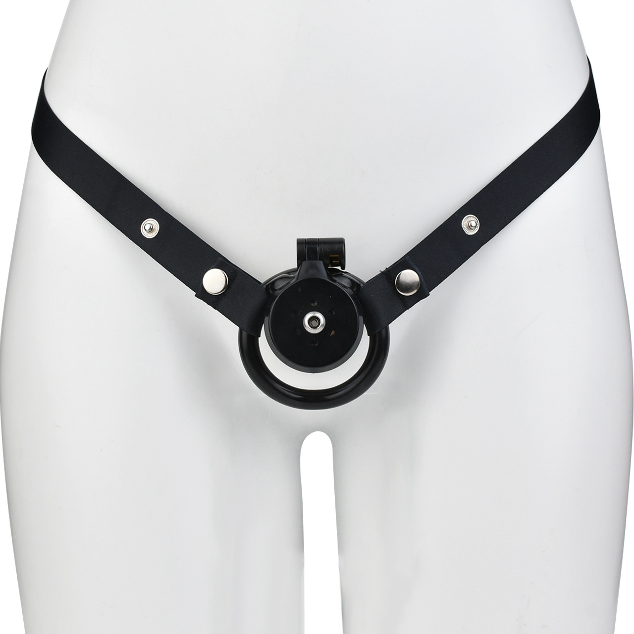 Flat Inverted Chastity Cage with Strap Small Negative Cock Cage in Multicolor