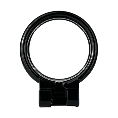 Lightweight Nest Glans Chastity Lock Black Pink Resin Cock Cage for Men and Sissy