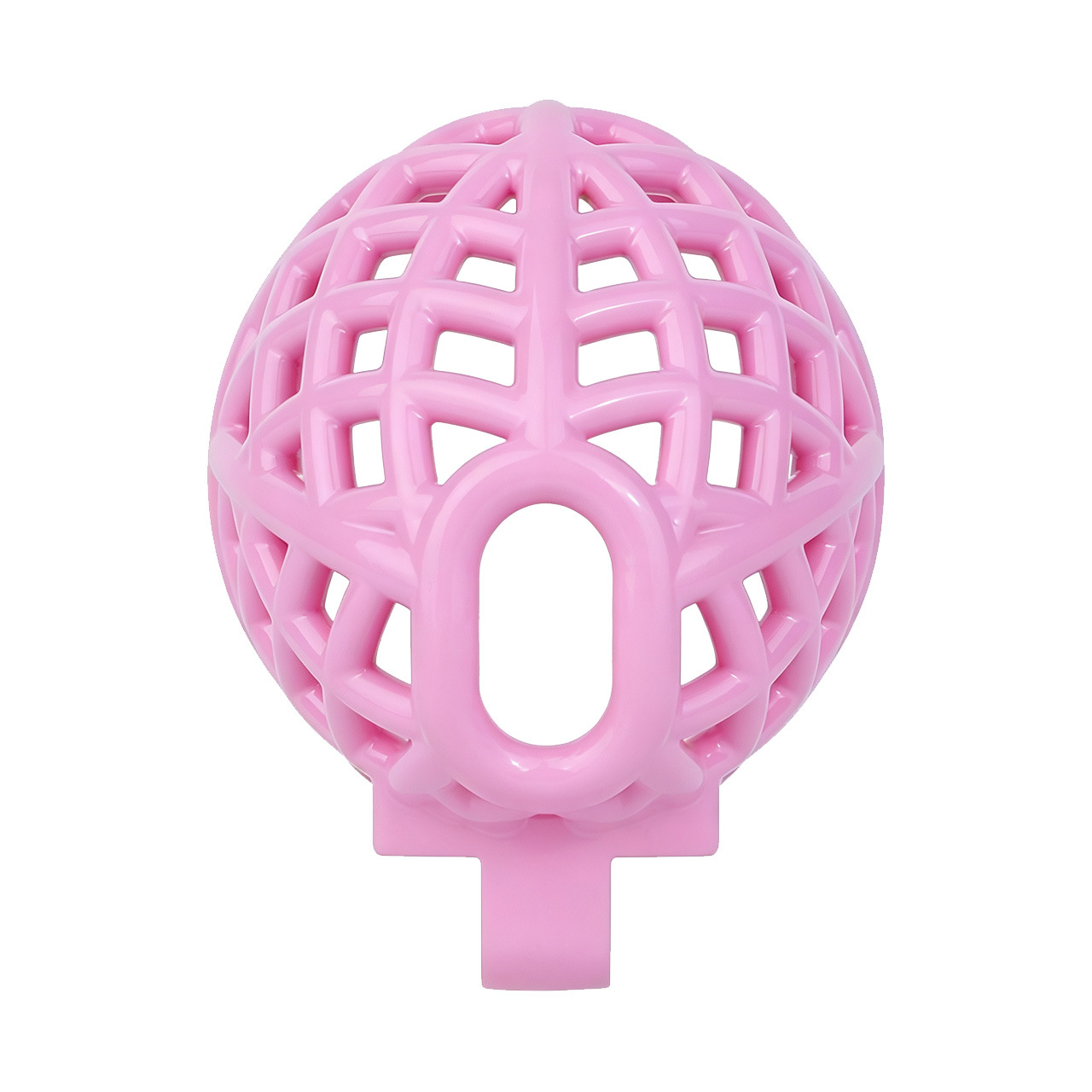 Lightweight Nest Glans Chastity Lock Black Pink Resin Cock Cage for Men and Sissy