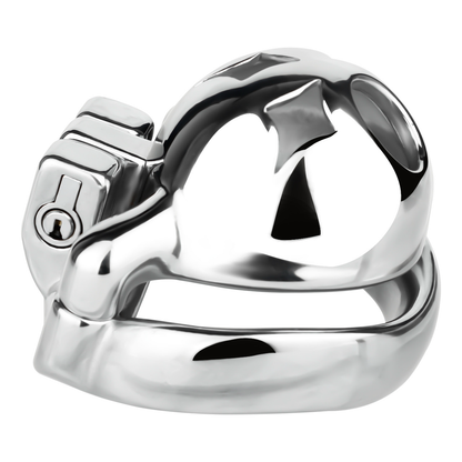 Small Metal Chastity Cage with Black or Pink Soft Pussy Catheter Cock Lock for Men and Sissy