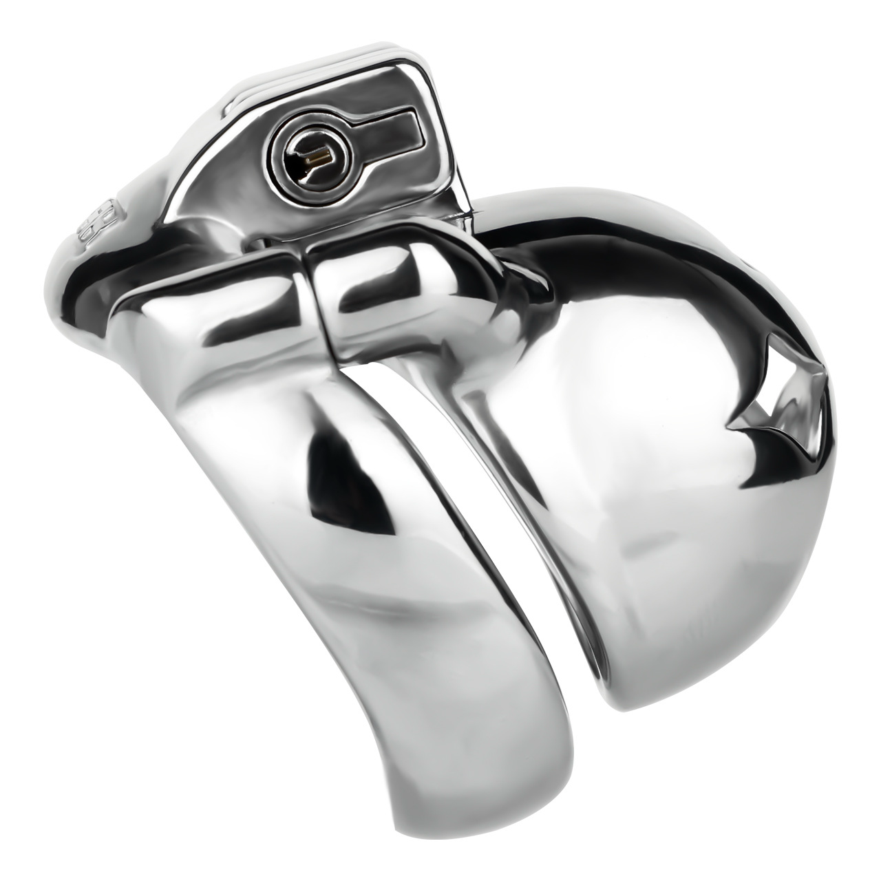 Small Metal Chastity Cage with Black or Pink Soft Pussy Catheter Cock Lock for Men and Sissy