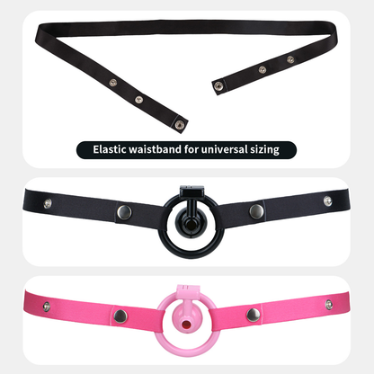 Ultra-Light Hard Resin Inverted Chastity Cage for Men and Sissy Negative Cock Cage