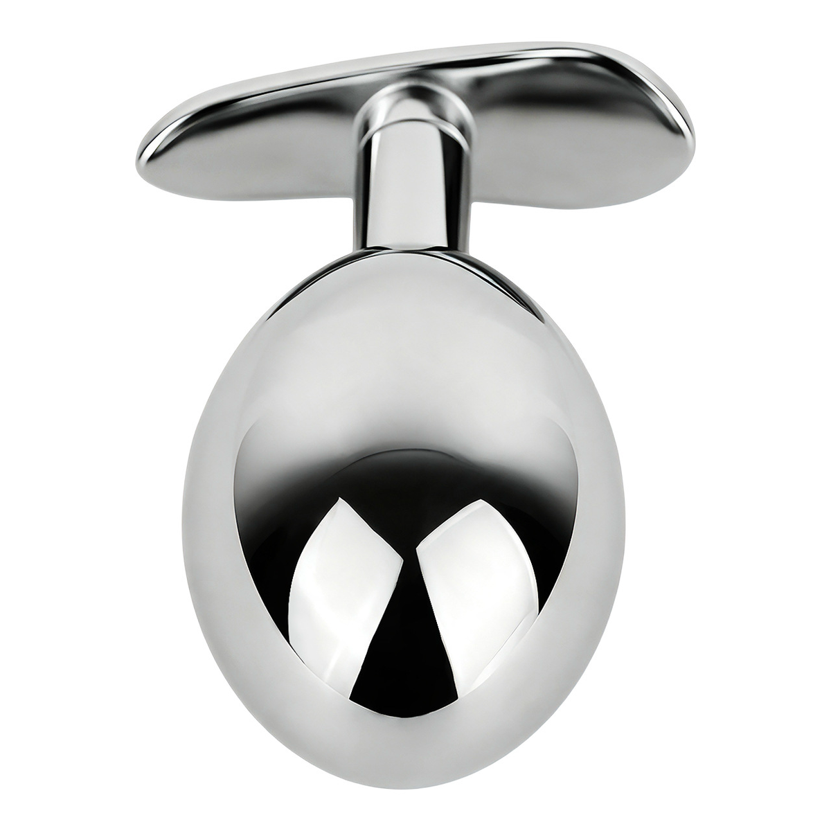 304 Stainless Steel Anal Plug Keyholder with Cooling & Warming Chamber