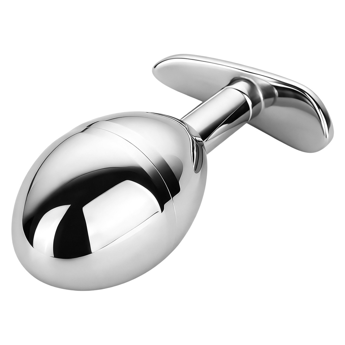 304 Stainless Steel Anal Plug Keyholder with Cooling & Warming Chamber