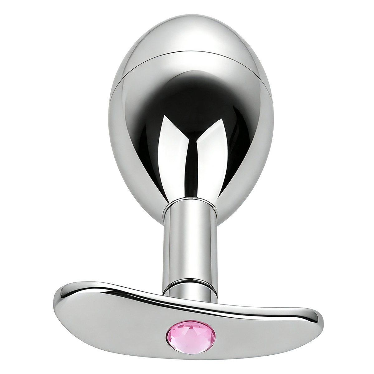 304 Stainless Steel Anal Plug Keyholder with Cooling & Warming Chamber